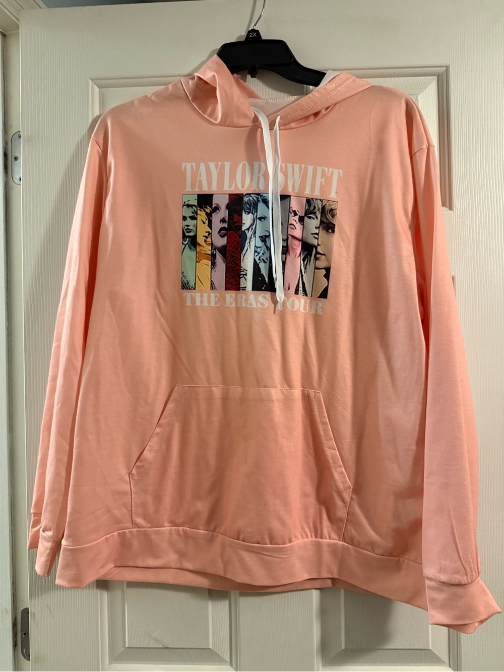 Taylor Swift light pink hoodie XL